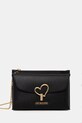 Love Moschino torebka nie mieści A4 czarny JC4139PP1OLQ0000
