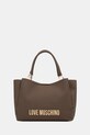 Love Moschino torebka mieści A4 brązowy JC4107PP1OKD0203