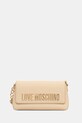 Love Moschino torebka nie mieści A4 beżowy JC4109PP1OKD0129