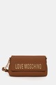 Love Moschino torebka nie mieści A4 brązowy JC4109PP1OKD0200