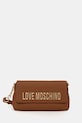 Love Moschino torebka nie mieści A4 brązowy JC4109PP1OKD0200