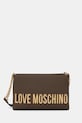 Love Moschino torebka aplikacja brązowy JC4110PP1OKD0203