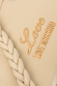 Love Moschino torebka skórzana beżowy JC4161PP1OL1912A