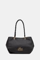 Love Moschino torebka mieści A4 czarny JC4162PP1OL1900A
