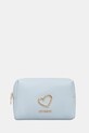Love Moschino kosmetyczka aplikacja niebieski JC5301PP1OLQ0701
