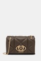 Love Moschino torebka aplikacja brązowy JC4041PP1OLC0203