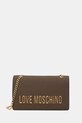 Love Moschino torebka aplikacja brązowy JC4192PP1OKD0203