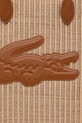Lacoste шопинг чанта дамска от сплетена материя бежов NF5247PB