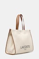 Lacoste torebka tote damska bawełniana NU4342TD beżowy SS26