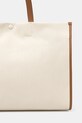 Akcesoria Lacoste torebka tote damska bawełniana NU4342TD beżowy