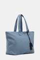 Lacoste torebka tote damska jeansowa NU5241PB niebieski SS26