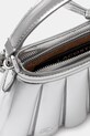 Lacoste torebka crossbody damska skórzana NU5327DX srebrny