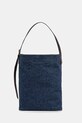 Τσάντα Levi's WOMEN'S HERITAGE MEDIUM BAG υφασμάτινο μπλε 005DN