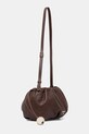 Patrizia Pepe torebka worek damska z imitacji skóry 2B0161.L032 brązowy SS26