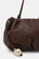Akcesoria Patrizia Pepe torebka worek damska z imitacji skóry 2B0161.L032 brązowy