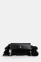 Patrizia Pepe kopertówka damska skórzana czarny 2B0173.V055