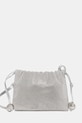 Patrizia Pepe torebka worek damska srebrny 2B0181.M017