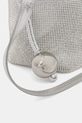 Patrizia Pepe torebka worek damska srebrny 2B0181.M017