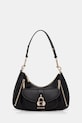 Τσάντα Guess JESSA απομίμηση λείου δέρματος μαύρο HWBG83.62180