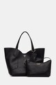 Guess torebka shopper damska z imitacji skóry DARCY czarny HWBG99.14240