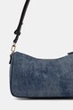 Doplnky Guess kabelka typu baguette dámska bavlnená KASSIE HWDG99.30170 tmavomodrá