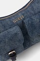 Guess kabelka typu baguette dámska bavlnená KASSIE tmavomodrá HWDG99.30170