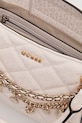 Guess torebka crossbody damska z imitacji skóry LIBBY beżowy HWGG99.12060