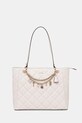Guess torebka shopper damska LIBBY beżowy HWGG99.12250