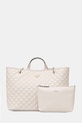 Guess geantă shopper pentru femei GIULLY bej HWQG96.73290