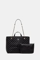Guess borsa shopper da donna GIULLY nero HWQG96.73290