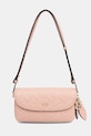 Guess torebka bagietka damska z imitacji skóry SALLY różowy HWQG99.21210
