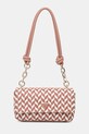 Guess структурирана дамска чанта TESSI розов HWWG76.91190