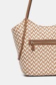 Akcesoria Guess torebka shopper damska TESSI HWWG76.91230 beżowy