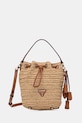 Guess σάκος Γυναικείος πλεγμένος OFELIA μπεζ HWWG99.23030