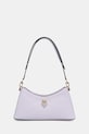 Guess torebka crossbody damska z imitacji skóry PATSIE fioletowy HWZG99.19180
