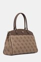 Guess klasična torbica ženska iz umetnega usnja BERTA TWOB86.88903 rjava SS26