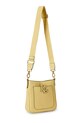 Akcesoria Lauren Ralph Lauren torebka crossbody damska skórzana 431982184 żółty