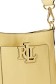 Lauren Ralph Lauren torebka crossbody damska skórzana 431982184 żółty