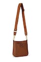 Akcesoria Lauren Ralph Lauren torebka crossbody damska skórzana 431982184 brązowy