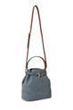 Akcesoria Lauren Ralph Lauren torebka crossbody damska skórzana 431P10498 niebieski