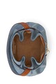 Lauren Ralph Lauren torebka crossbody damska skórzana niebieski 431P10498