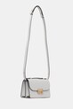 Victoria Beckham torebka crossbody damska skórzana Dorian B126AAC007425A szary SS26