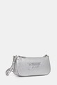 Tommy Jeans torebka damska z imitacji skóry AW0AW18457 srebrny SS26