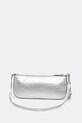 Akcesoria Tommy Jeans torebka damska z imitacji skóry AW0AW18457 srebrny