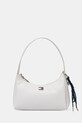 Tommy Jeans torebka damska z imitacji skóry biały AW0AW18458