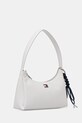 Tommy Jeans torebka damska z imitacji skóry AW0AW18458 biały SS26