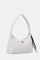 Tommy Jeans torebka damska z imitacji skóry AW0AW18458 biały SS26