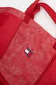 Tommy Jeans kabelka typu tote dámska AW0AW18466 červená