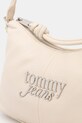 Tommy Jeans Μικρή τσάντα Γυναικεία από απομίμηση δέρματος μπεζ AW0AW18468