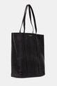 Maison Kitsuné torebka tote damska skórzana QU05101LC0045 czarny SS26